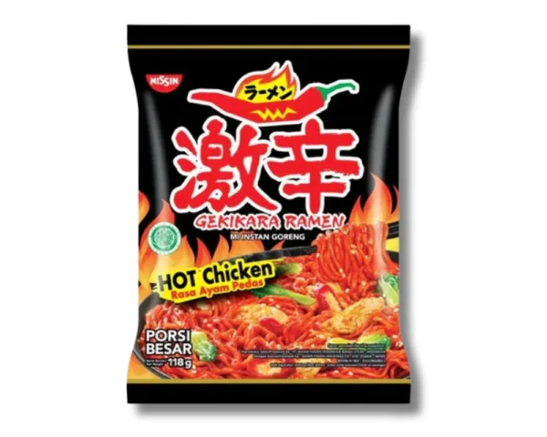 Nissin Gekikara Ramen Hot Chicken 118gm